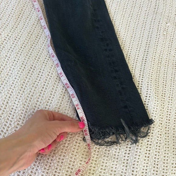 Agolde Toni Midrise Straight Jeans Size 27 - Picture 7 of 11